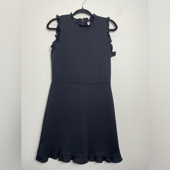 Amanda Uprichard Dresses & Skirts - Amanda Uprichard Midnight Ruffle Mini Dress